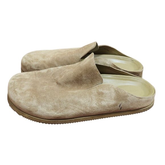 Vince Decker Mens Slip On Decker Suede Mules/ Camel / Size 11 / msrp $275 - Picture 6 of 13